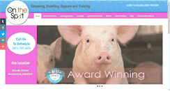 Desktop Screenshot of cagefreepetcare.com